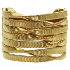 Used Authentic MarCo Bicego 18K Yellow Gold Marrakech Seven Strand Ring