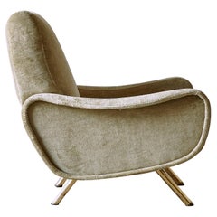 Authentischer Marco Zanuso Lady Chair:: Arflex:: Italien:: 1960er Jahre:: neu gepolstert