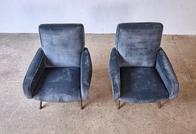 Authentic Marco Zanuso Lady Chairs, Arflex, Italy, 1950s 7