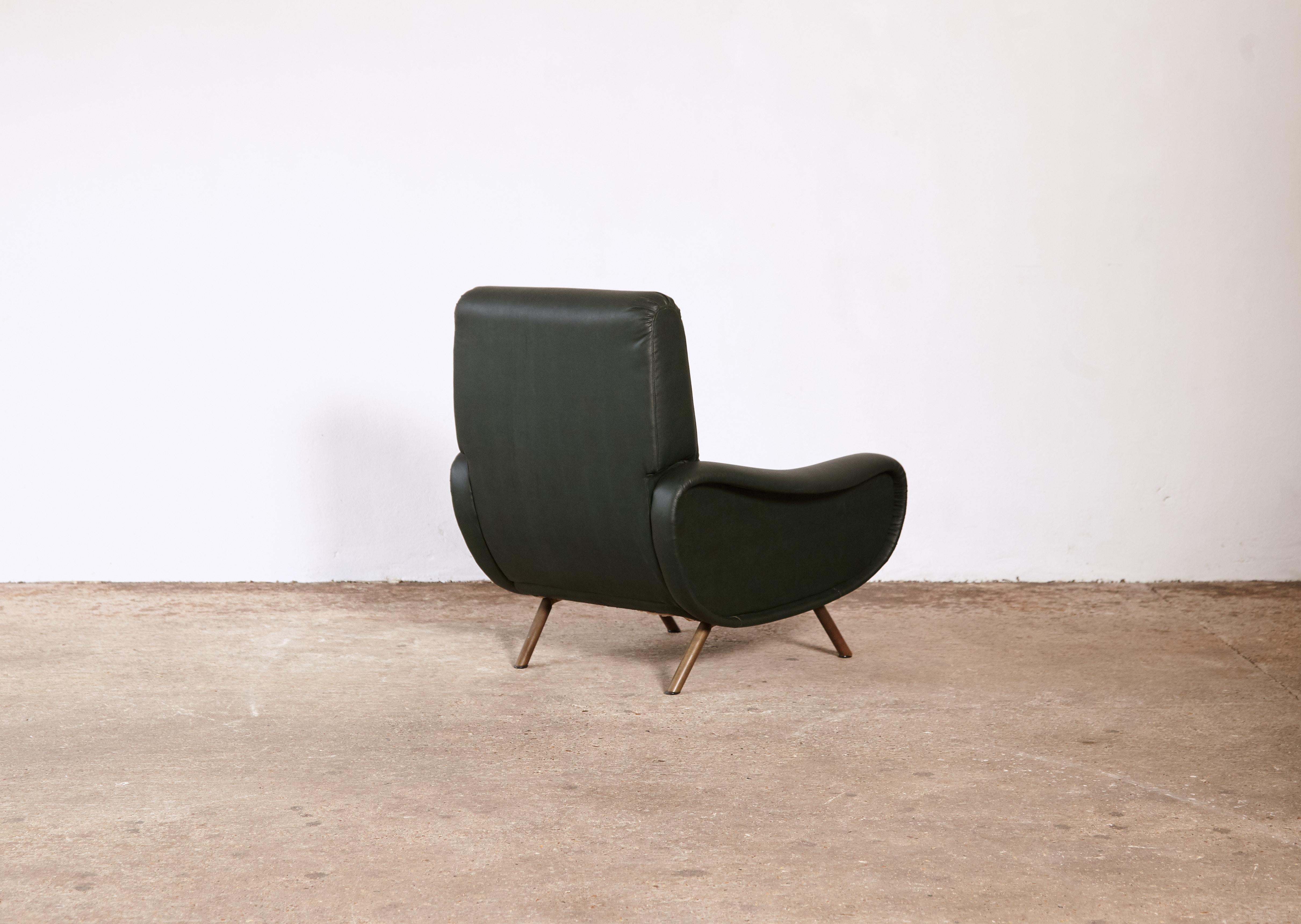 Authentic Marco Zanuso Lady Chairs, Arflex, Italy, 1950s/1960s 1