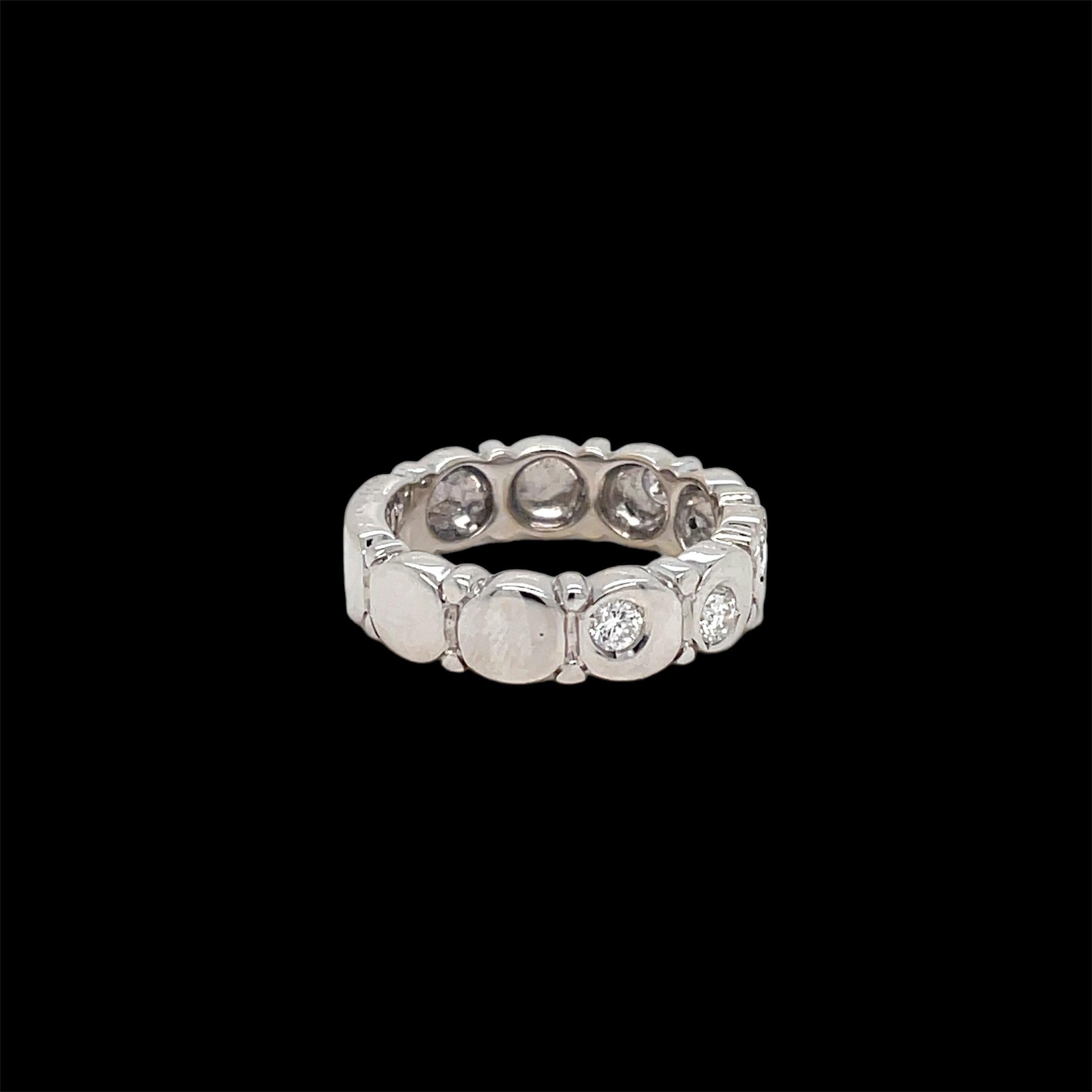 Autentico anello d'oro con diamante Marina B. A. B. in vendita 5