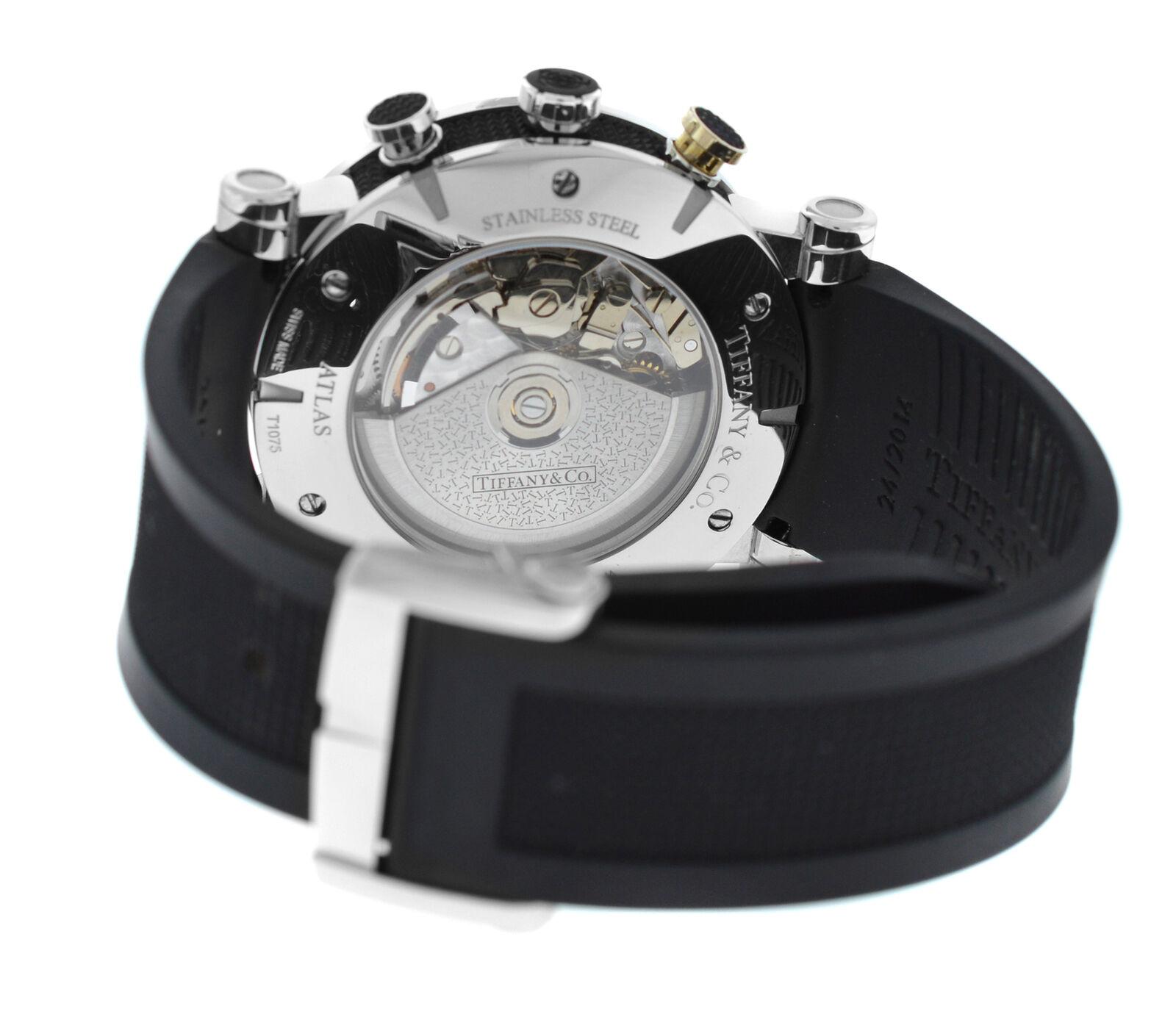 Authentic Men's Tiffany & Co. Atlas Steel Automatic Watch 2