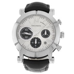 Authentic Men Tiffany & Co. Atlas Steel Automatic Watch