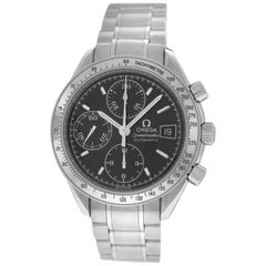 Authentic Men's Omega Speedmaster Steel Chronograph Automatic Watch