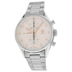 Used Authentic Men's Tag Heuer Carrera Steel Automatic Watch