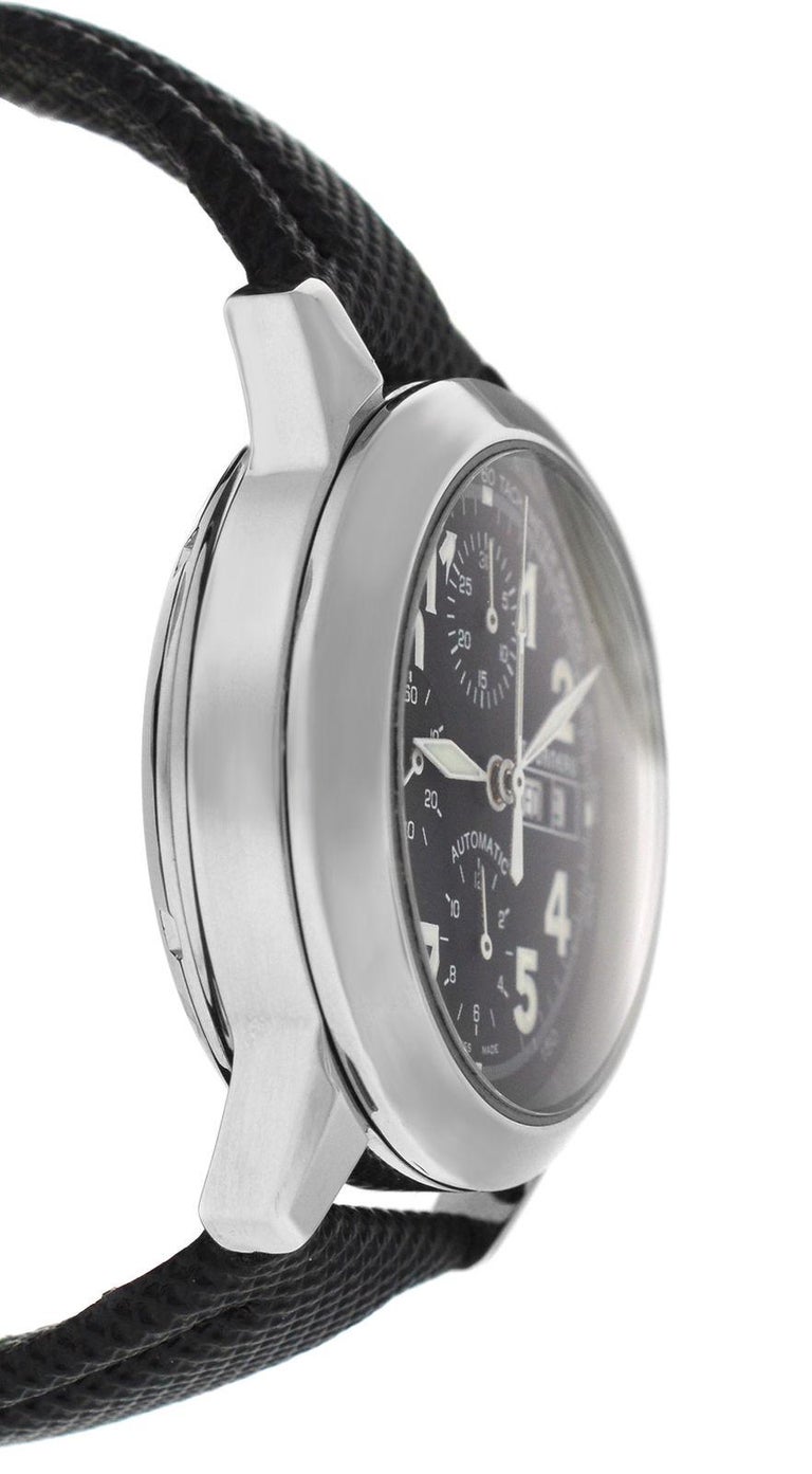 Authentic Men's Tourneau Sportgraph Valjoux Chronograph Day Date Watch