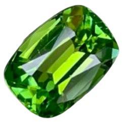 Authentic Mint Green Tourmaline 2.0 carats Cushion Cut Natural Nigerian Gemstone For Sale