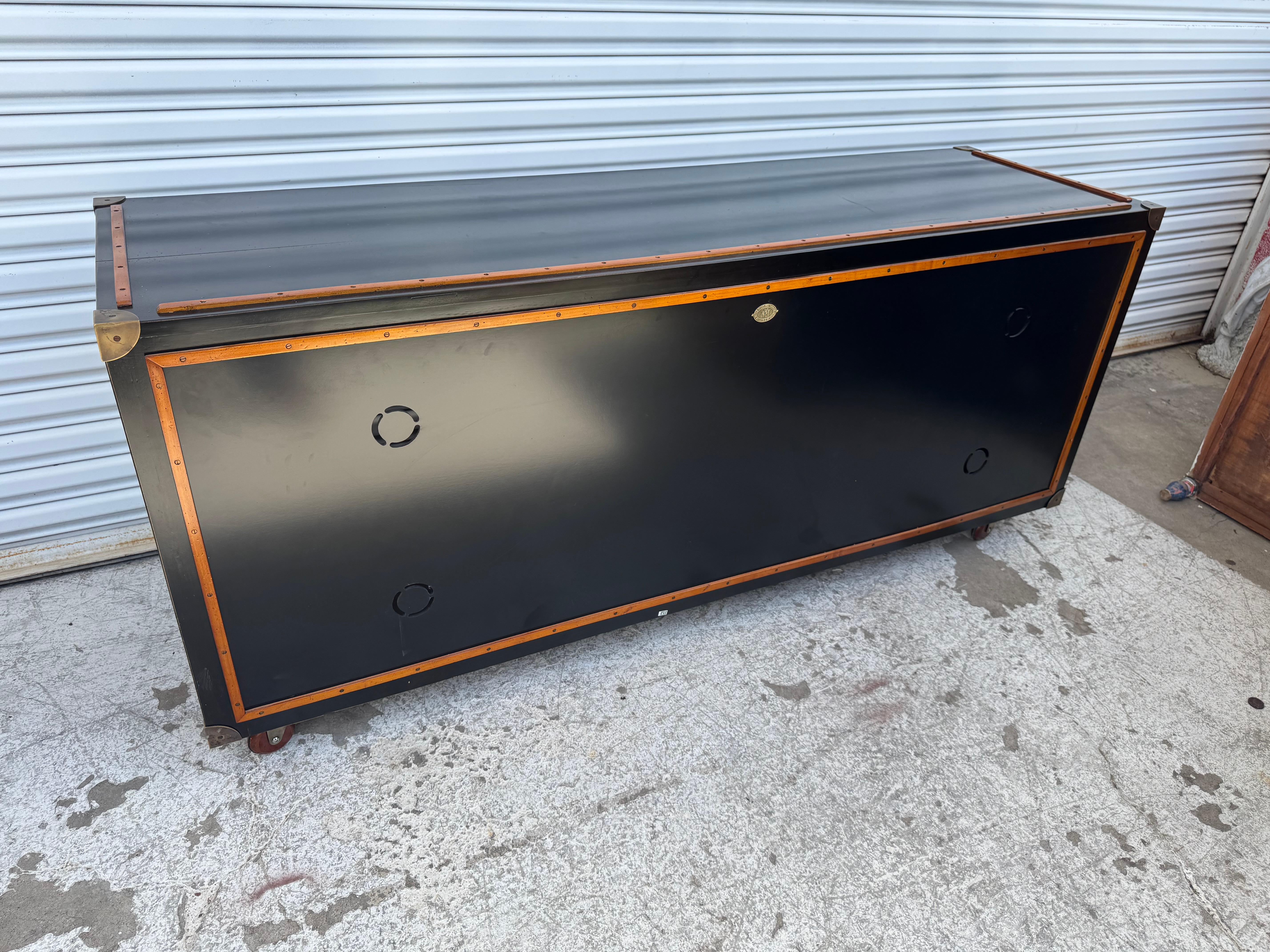 American Authentic Models 2 Toned Entertainment Center For Sale
