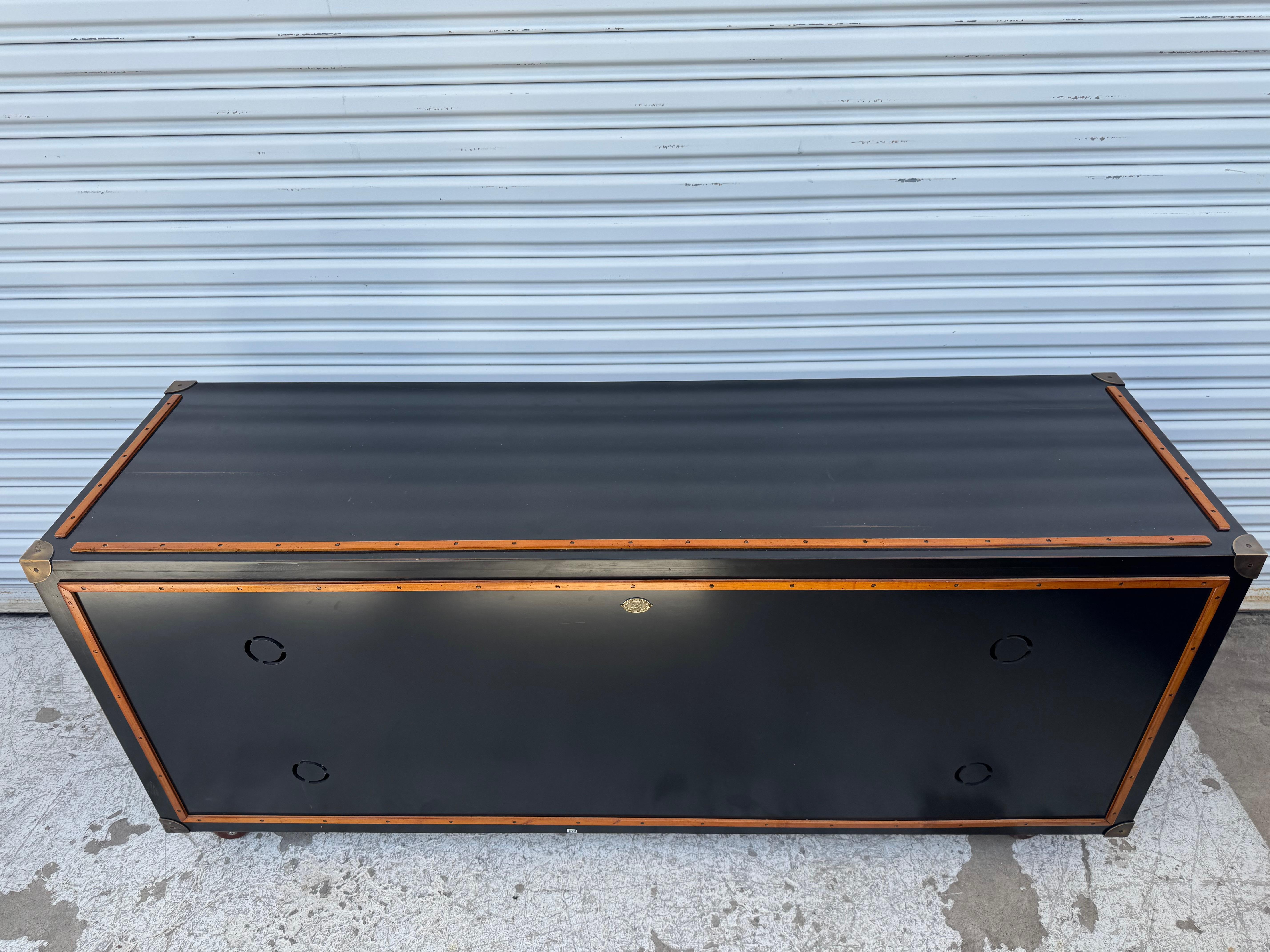 Wood Authentic Models 2 Toned Entertainment Center For Sale