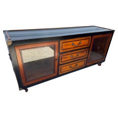 Authentic Models 2 Toned Entertainment Center