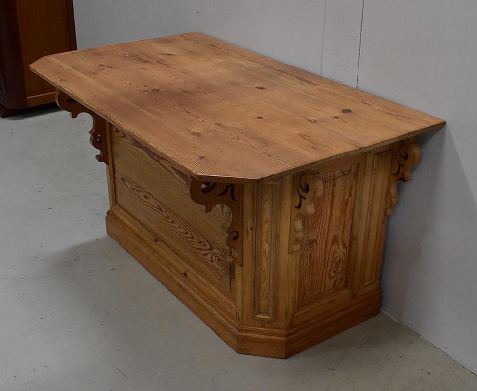 French Authentic Natural Pine Trading Post - 1900 For Sale