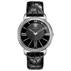 Authentic New Versace Krios Stainless Steel Quartz Watch