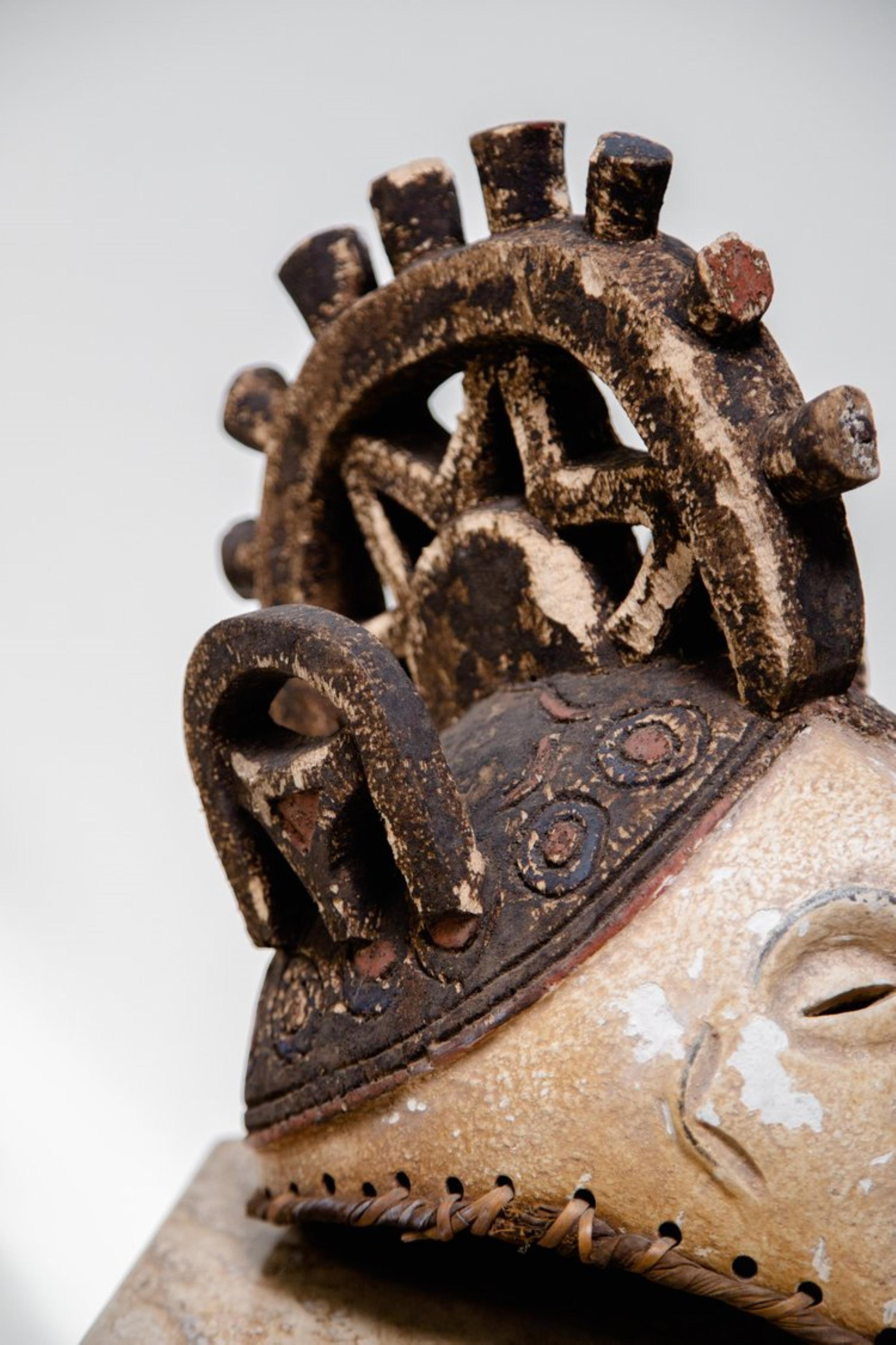 Auténtica Máscara Igbo Nigeriana en venta 3