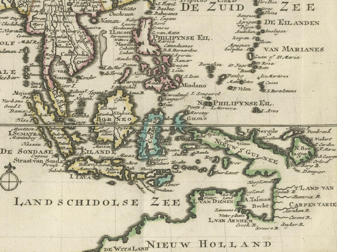 asia map coloring
