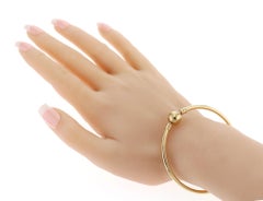 Authentic Pandora 14K Yellow Gold Moments Charm Beads Bracelet Size 7"