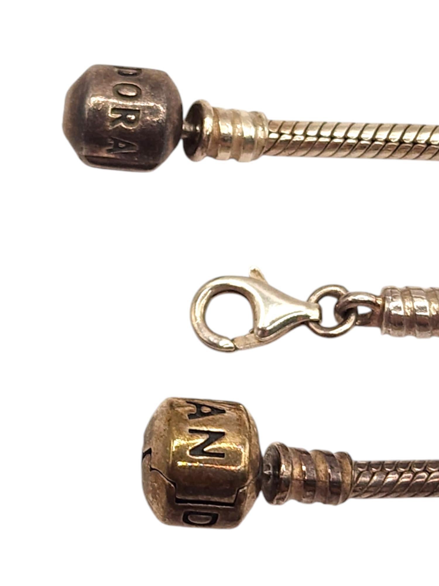Authentic Pandora Lot of 39 Sterling Silver Charms & Bracelets #19918 For Sale 3