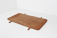 Authentischer patinierter, dicker Kuh-Leder-Badeanzug aus Leder, Belgien, 1930er Jahre