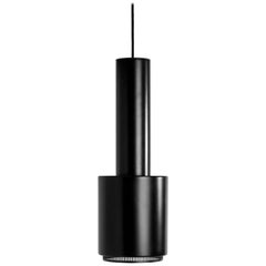 Authentic Pendant Light A110 "Hand Grenade" in Black by Alvar Aalto & Artek