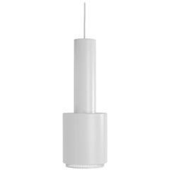 Authentic Pendant Light A110 "Hand Grenade" in White by Alvar Aalto & Artek