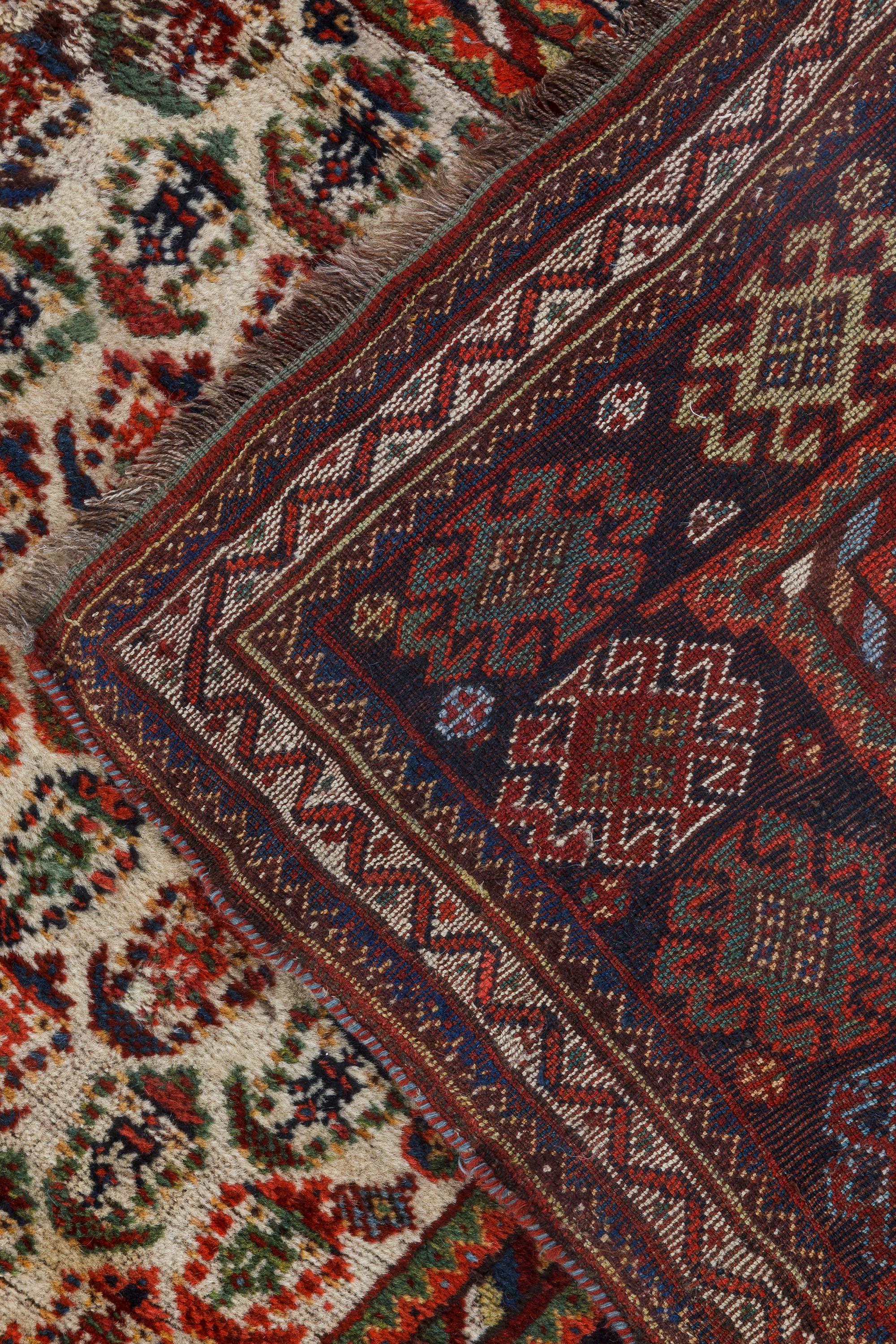 Authentic Persian Afshar Rug For Sale 4