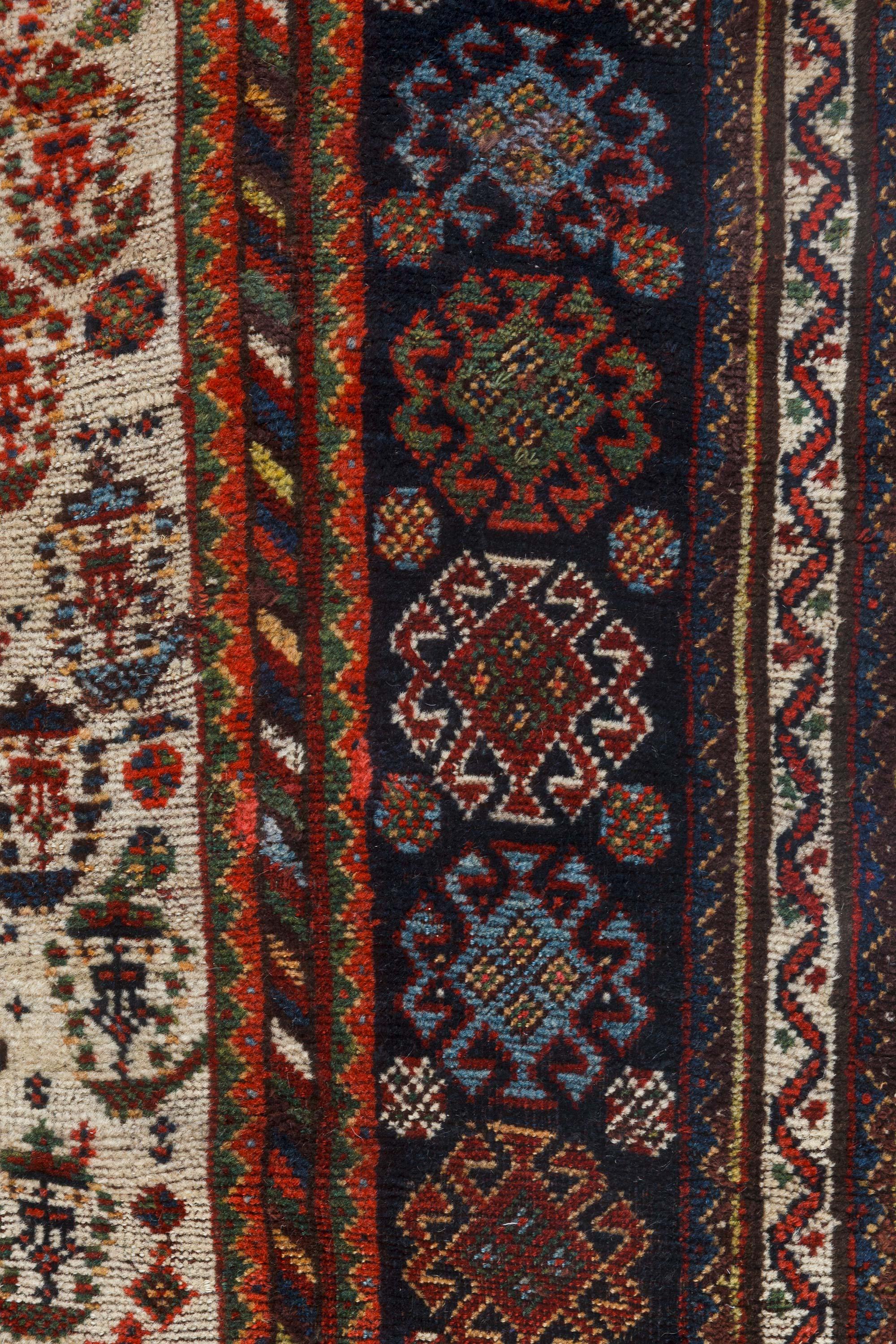 20th Century Authentic Persian Afshar Rug For Sale
