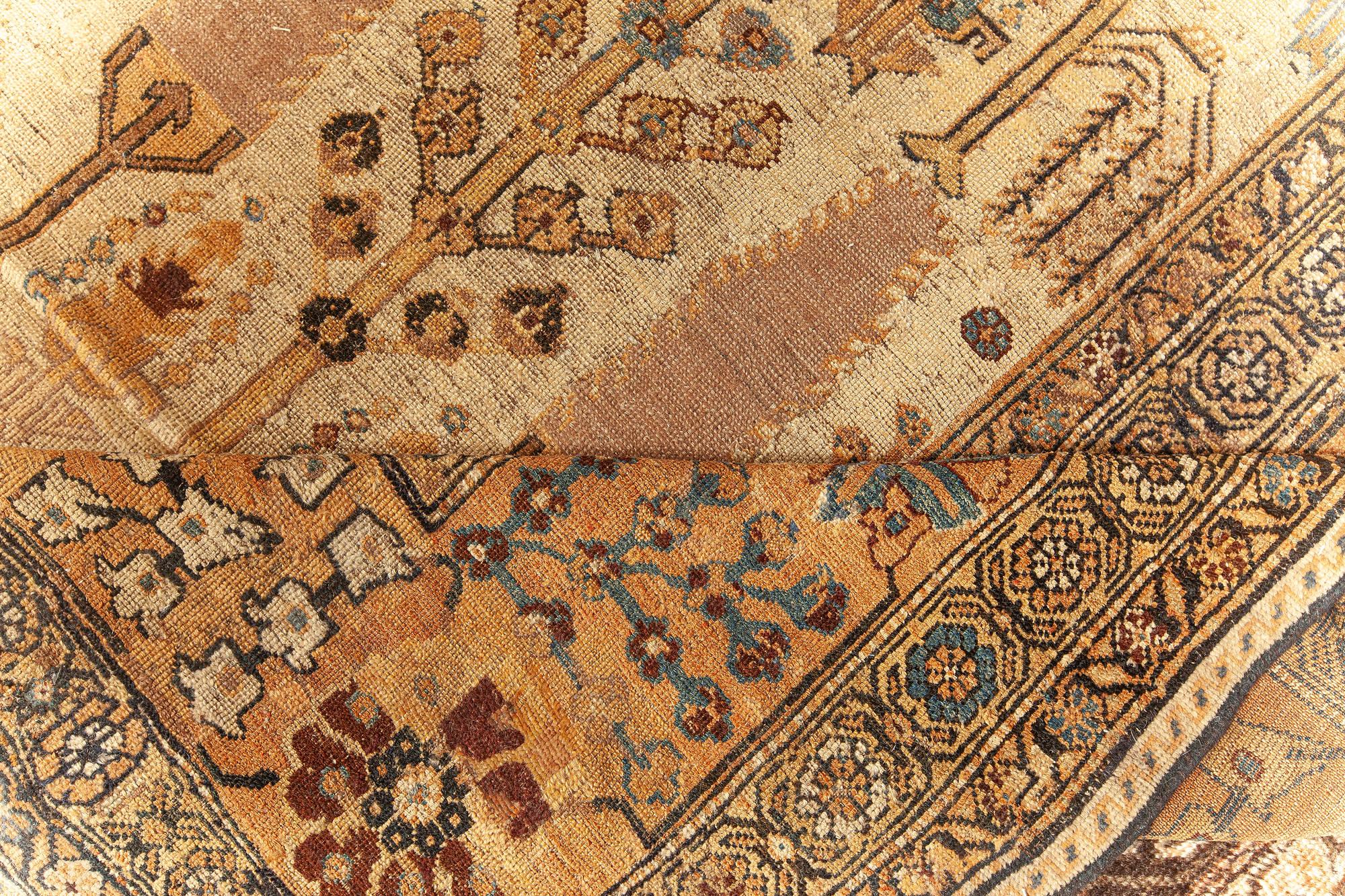 Authentique tapis persan Bakhtiari en laine fait main
Taille : 14'6