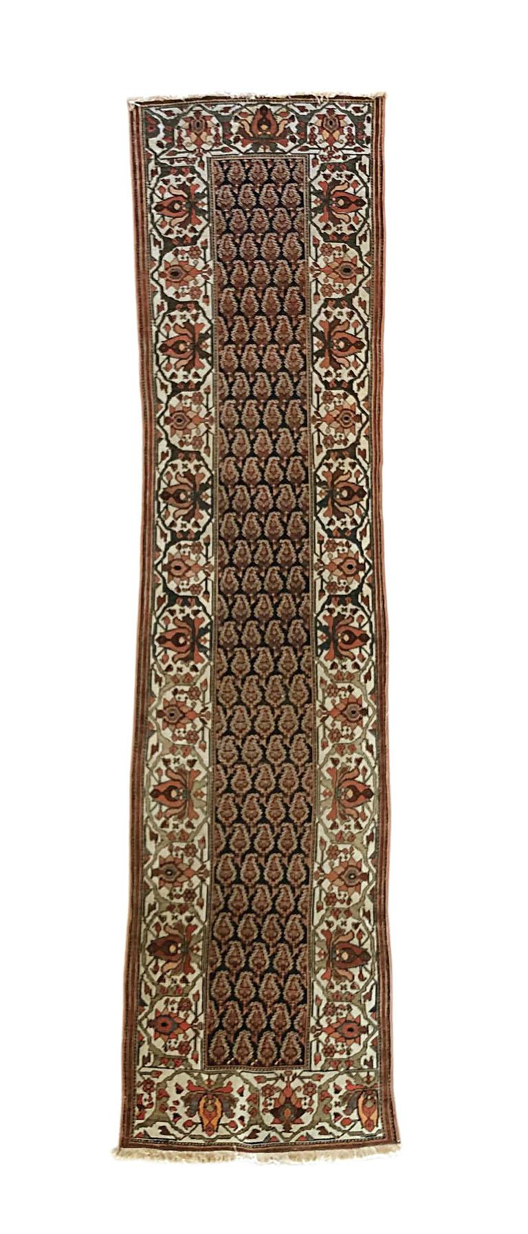 Authentic Persian Hand Knotted Antique Bakhtiari Rug, circa 1880 For Sale 7