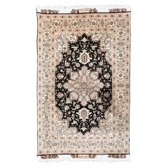 Authentic Persian Hand Knotted Geometric Heriz Rug