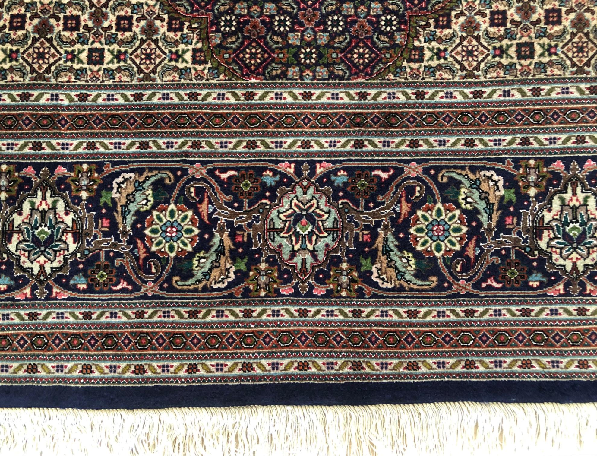 Persischer Fish Design Mahi Tabriz Teppich im Angebot 8