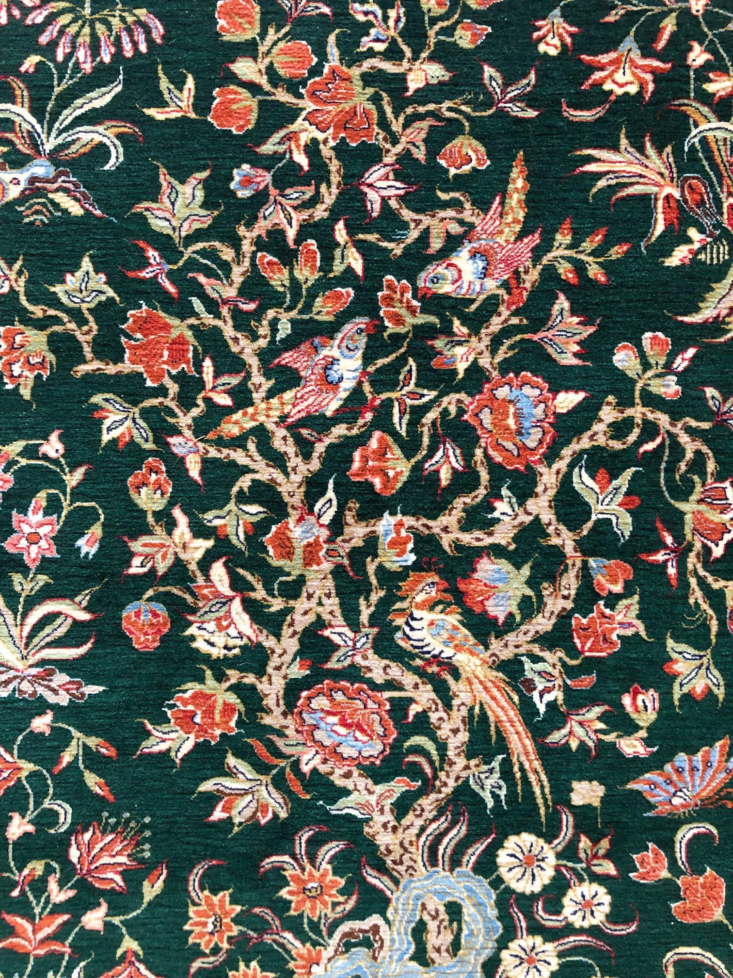 tree of life rug pattern