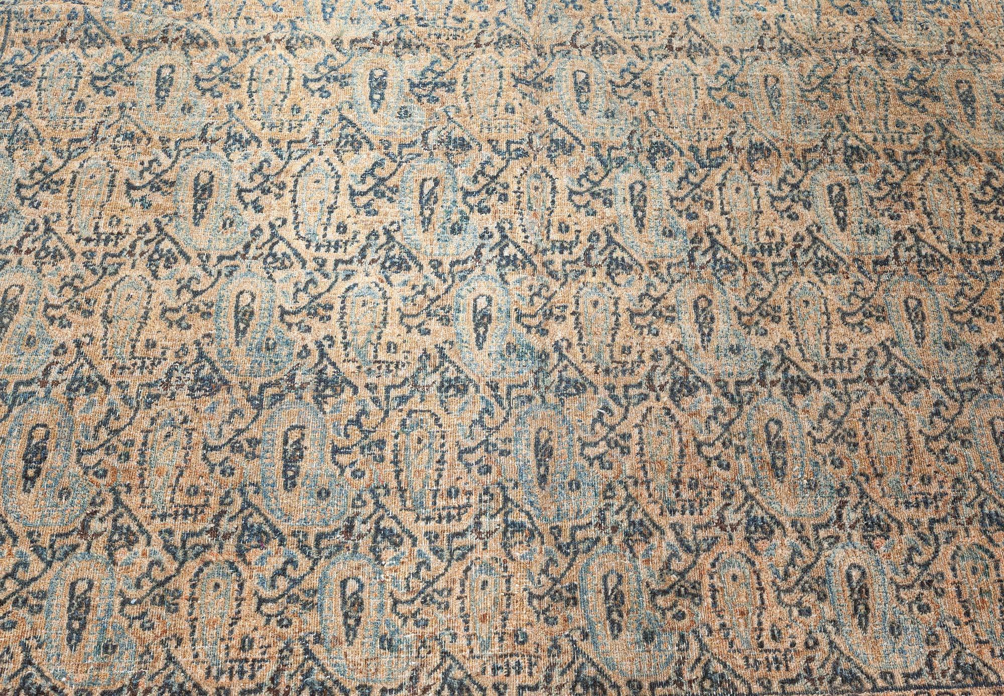 Authentischer persischer Kirman Handgefertigter Wollteppich (20. Jahrhundert) im Angebot