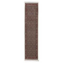 Authentique Tapis Persan Mood en laine nouée à la main Noir 2
4" x 9
5"