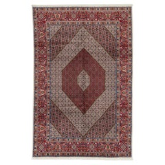 Authentische persische Stimmung handgeknüpfte Wolle Elfenbein Bereich Teppich 6
 6" x 10
 0"