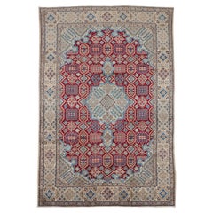 Authentique Persan Nain Tapis de zone en laine nouée à la main Ivoire 8
 0" x 12
 9"