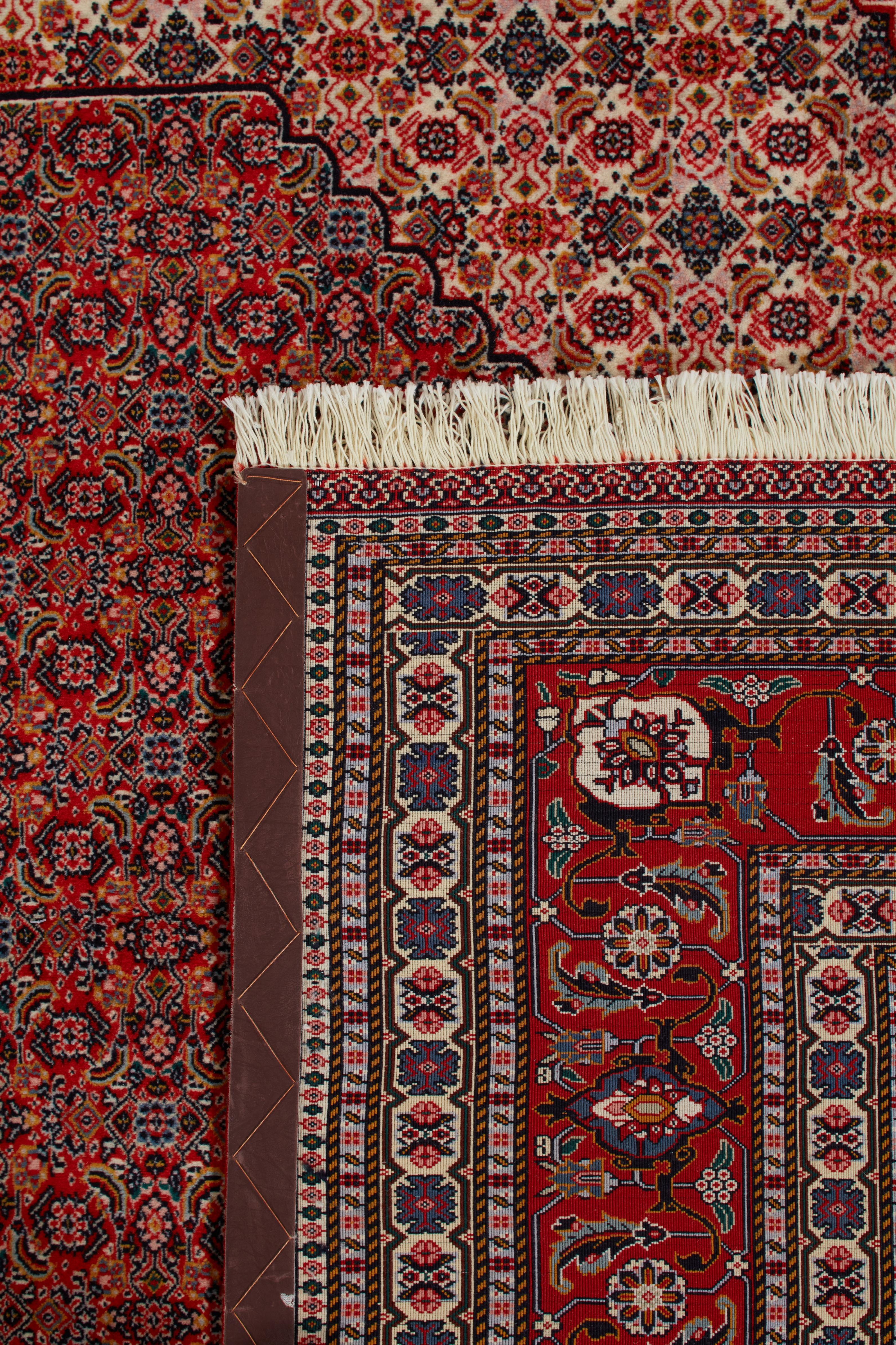 Authentic Persian rugs are timeless works of art, hand-knotted by skilled artisans using techniques passed down through generations. Each rug tells a story through its intricate patterns, rich colors, and cultural symbolism inspired by centuries of
