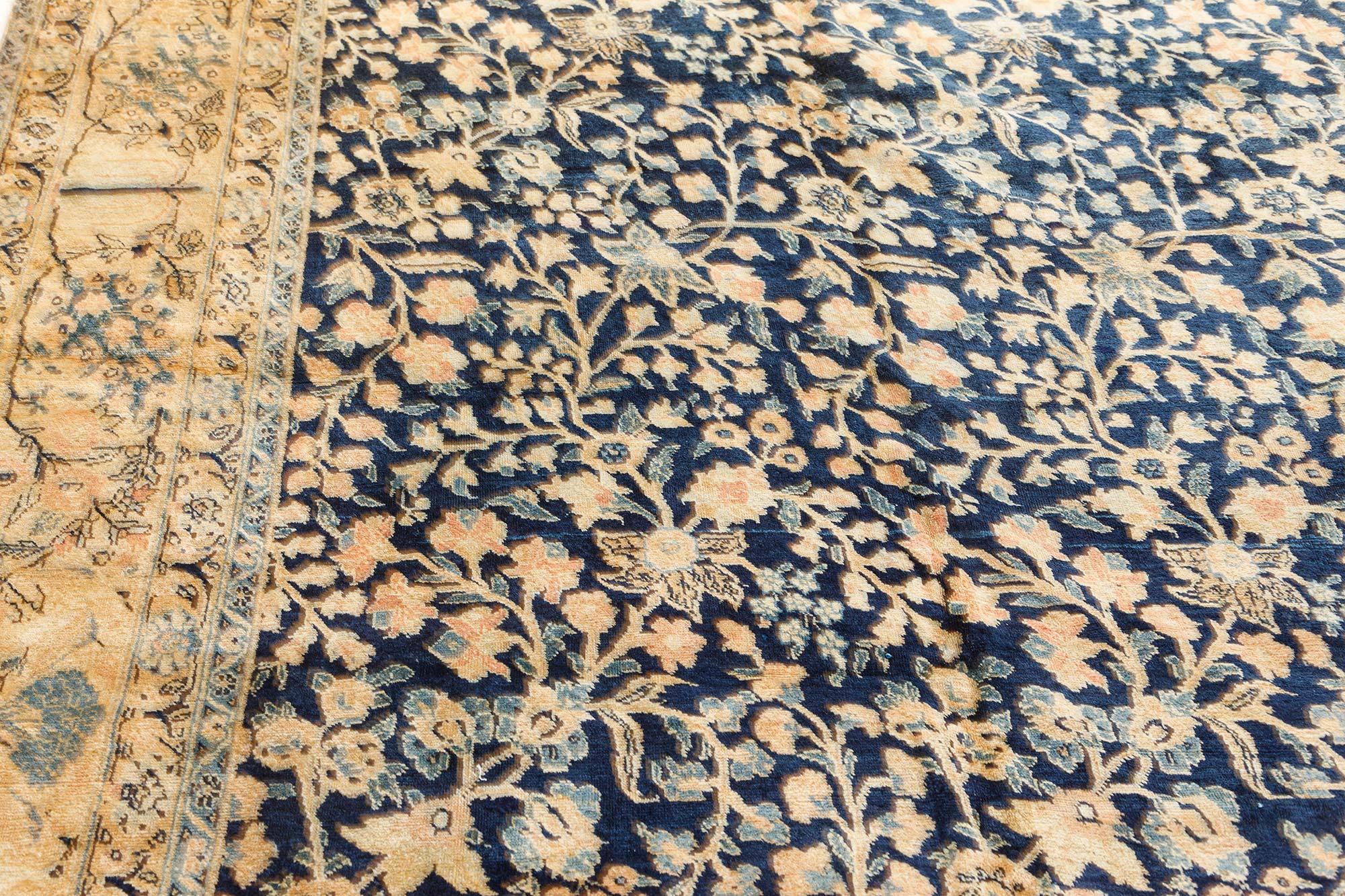 Authentic Persian Tabriz Handmade wool carpet
Size: 10'7