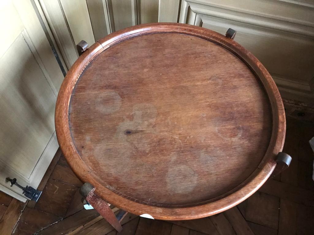 Authentique Collection Pierre Bergé, Table de jeux anglaise réversible, 20ème siècle Bon état - En vente à NEW YORK, NY