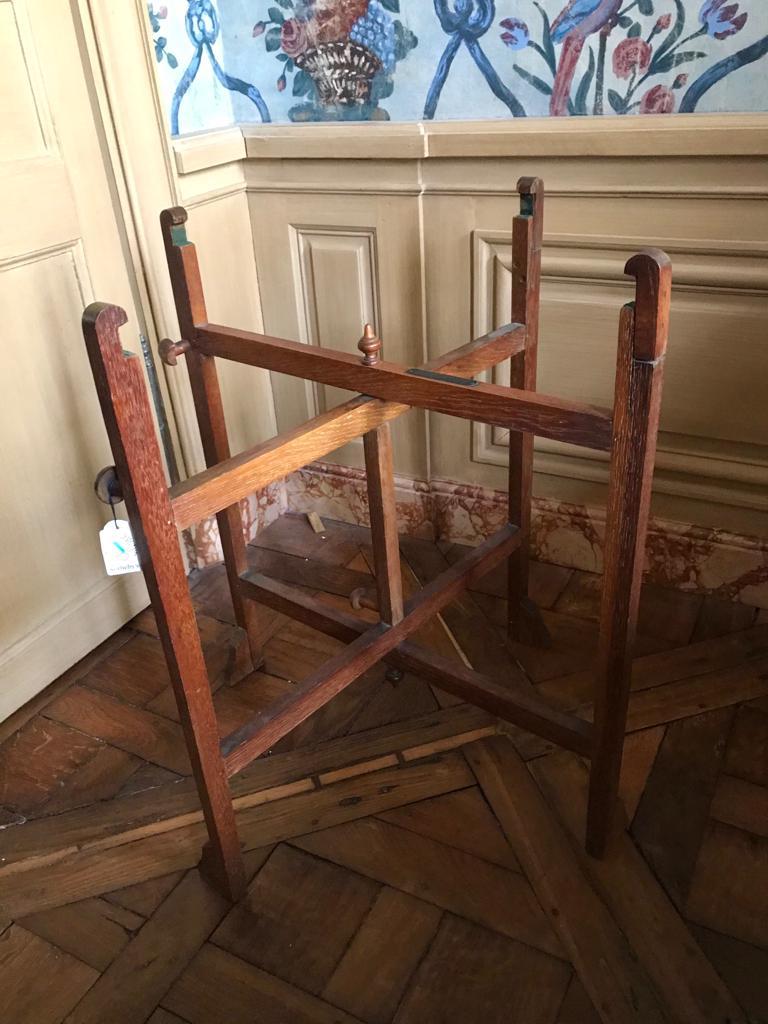 Authentique Collection Pierre Bergé, Table de jeux anglaise réversible, 20ème siècle en vente 1