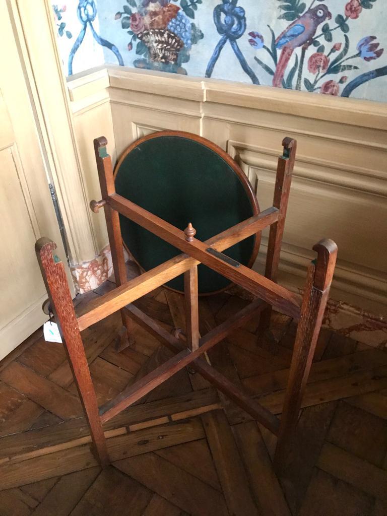 Authentique Collection Pierre Bergé, Table de jeux anglaise réversible, 20ème siècle en vente 3