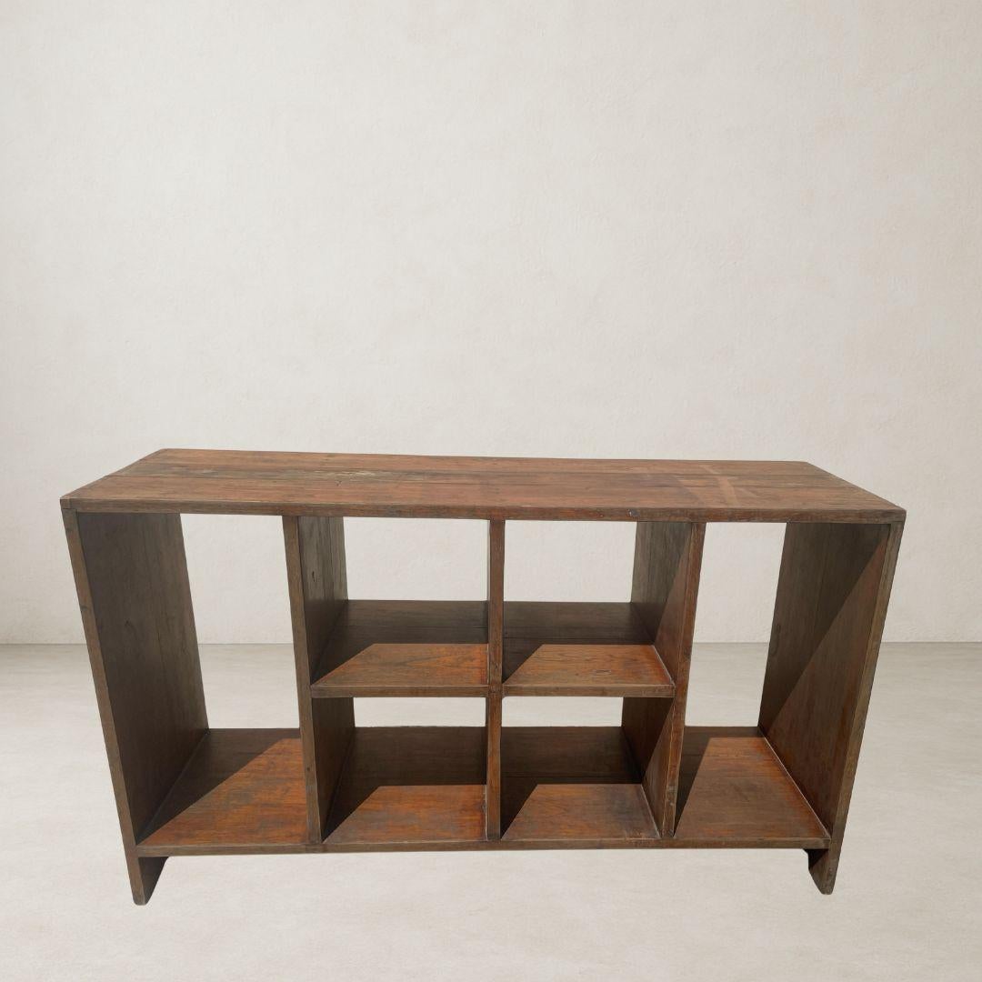 Mid-Century Modern Authentic Pierre Jeanneret 6-hole File Rack, PJ-R-27-A, Chandigarh, 1950s For Sale
