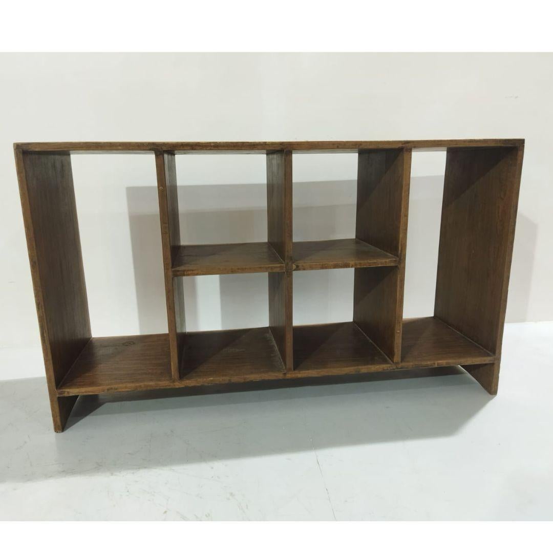 Fatto a mano Autentico portadocumenti a 6 fori di Pierre Jeanneret, PJ-R-27-A, Chandigarh, anni '50 in vendita