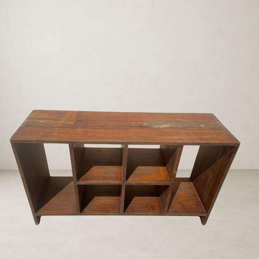 Hand-Crafted Authentic Pierre Jeanneret 6-hole File Rack, PJ-R-27-A, Chandigarh, 1950s For Sale