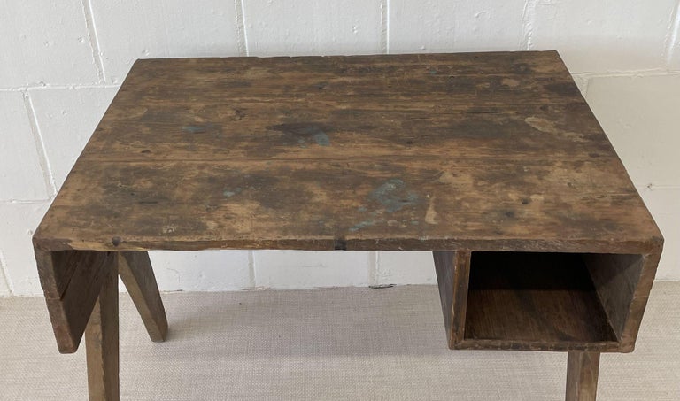 Authentic Pierre Jeanneret Study Desk / Writing Table, Mid-Century Modern For Sale 2