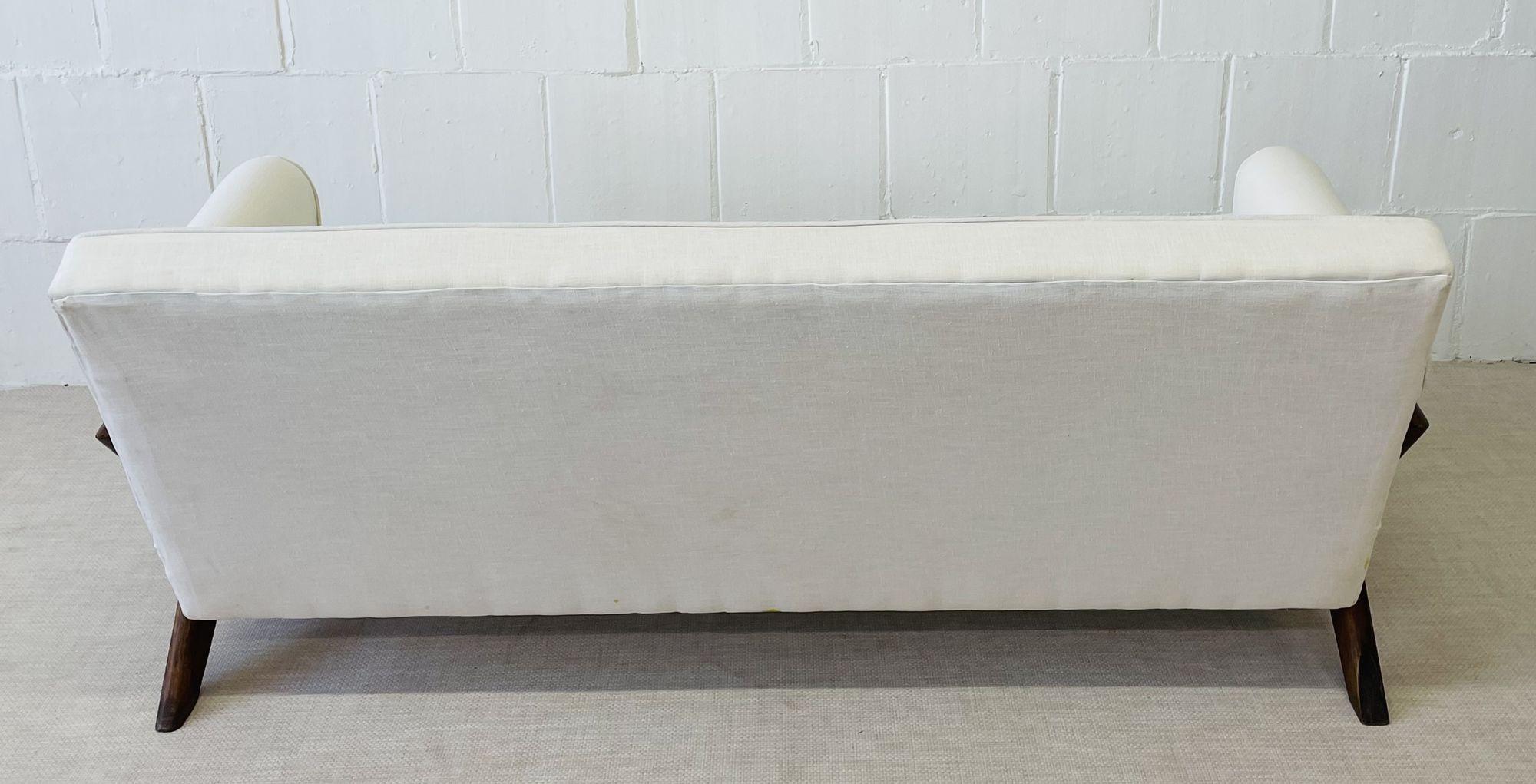 Pierre Jeanneret, Französisches Mid-Century-Modern-Sofa-Set, X-Leg, Chandigarh, 1960er Jahre im Zustand „Gut“ im Angebot in Stamford, CT