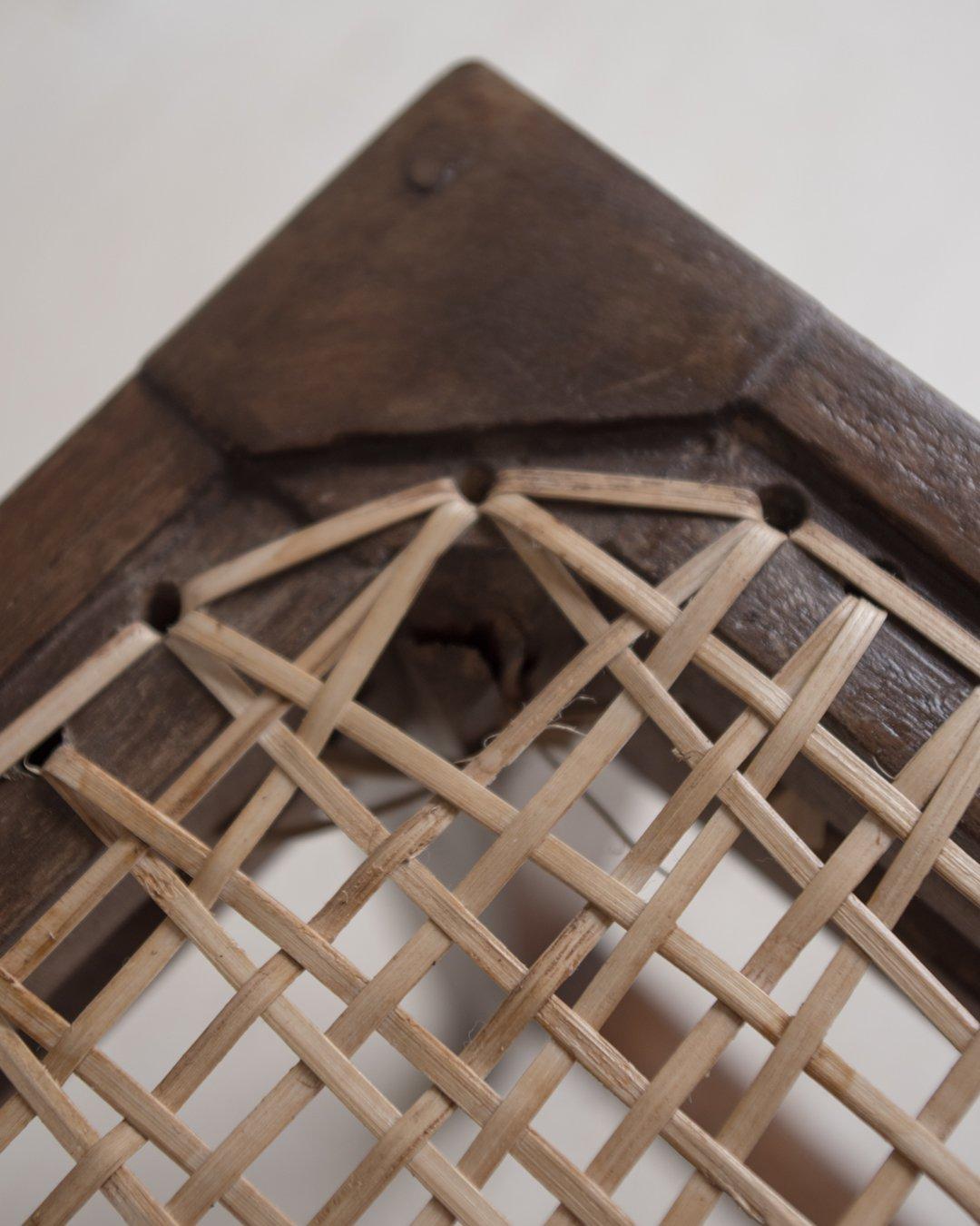 Pierre Jeanneret - Authentic PJ-SI-24-A Footstool - Teak - Origin Chandigarh For Sale 4