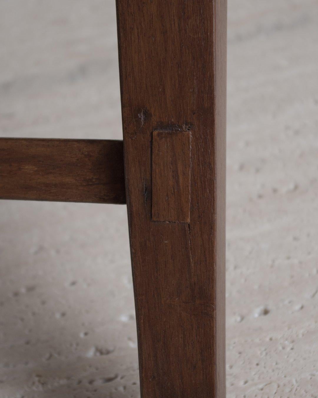 Pierre Jeanneret - Authentic PJ-SI-24-A Footstool - Teak - Origin Chandigarh  For Sale 7
