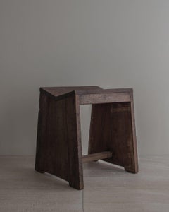 Pierre Jeanneret - Authentic PJ-SI-68-A Sewing Stool for Chandigarh