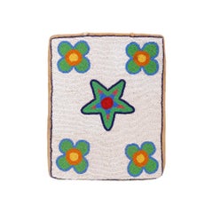 Authentic Plateau Floral Beaded Flat Bag
