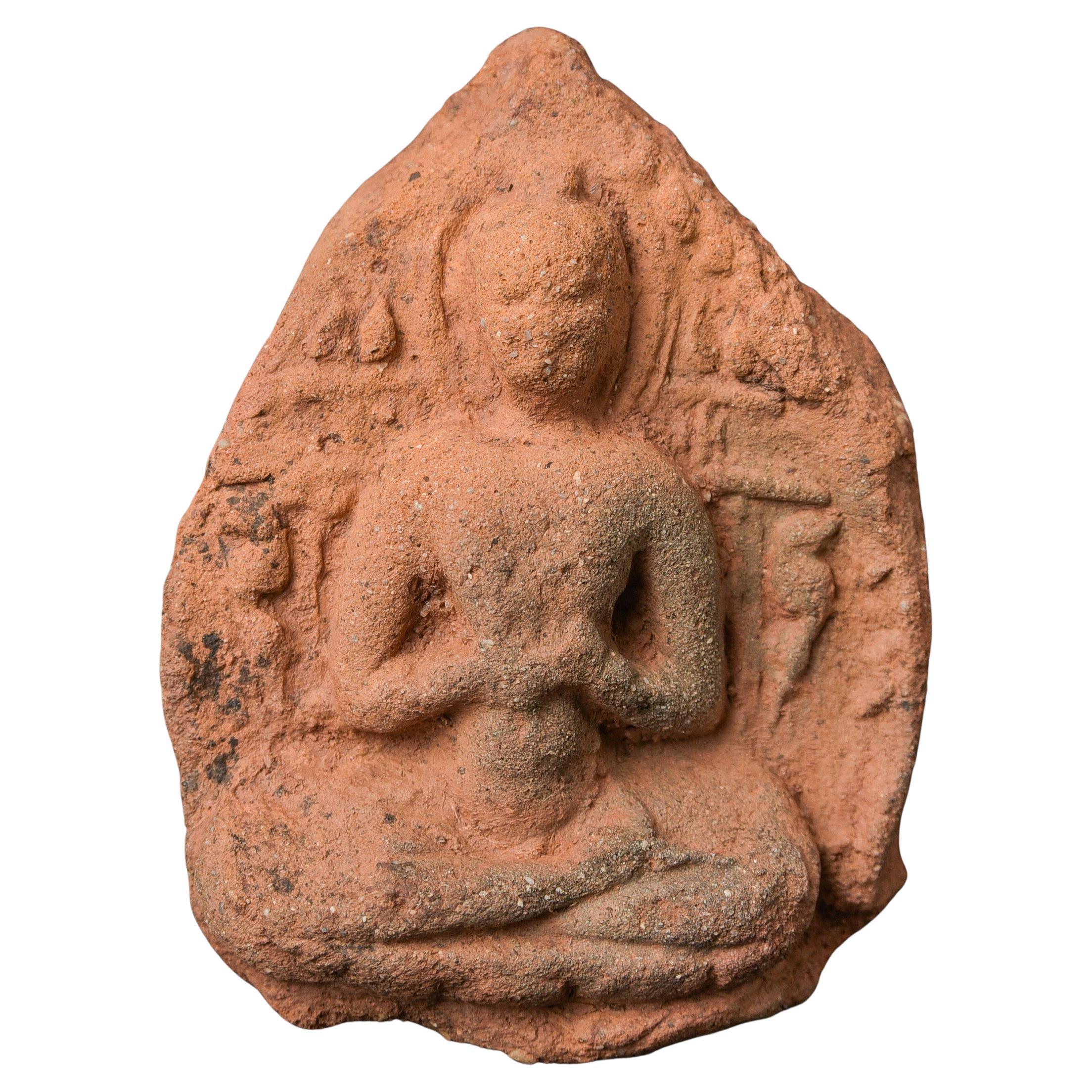 Authentique table de bouddha Pyu ou autre table de bouddha birmane ancienne. Plus de 1000 ans d
âge 10587