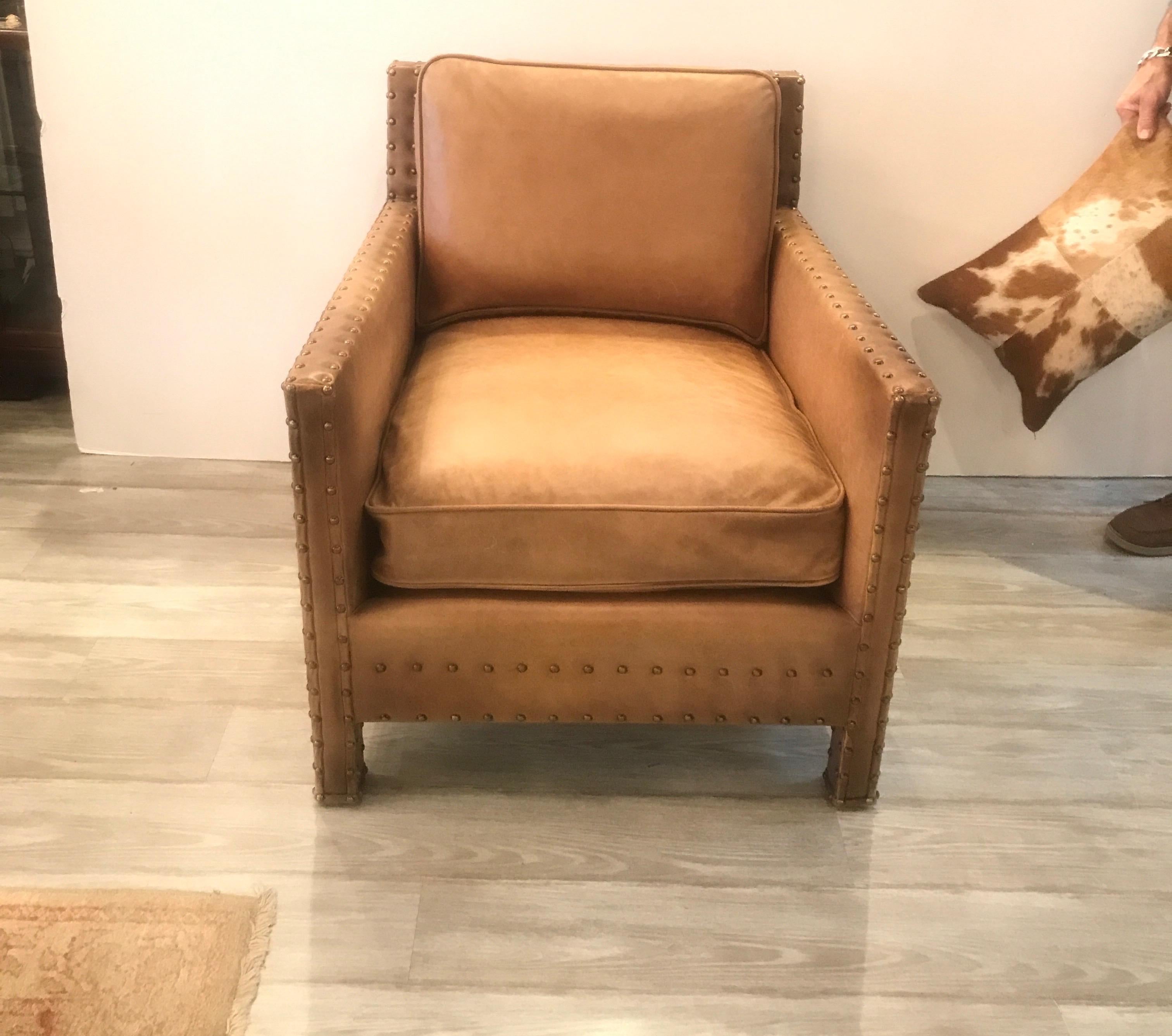 ralph lauren leather chair
